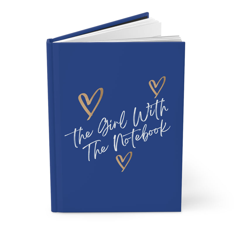 TGWTN Hardcover Journal: Brown/White | Dark Blue