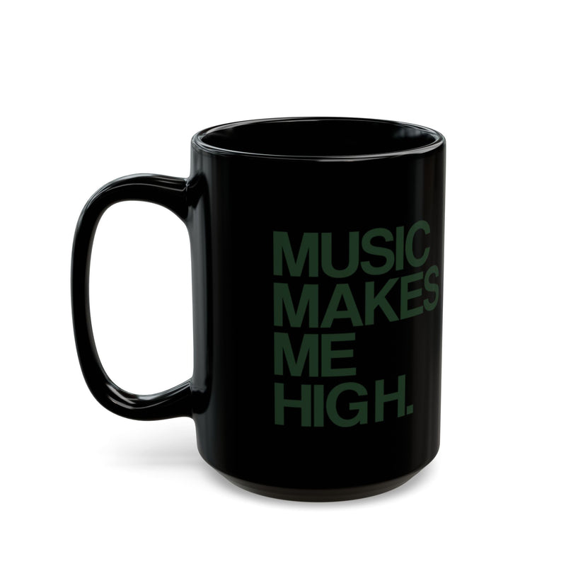 MMMH Black Mug: Forest Green