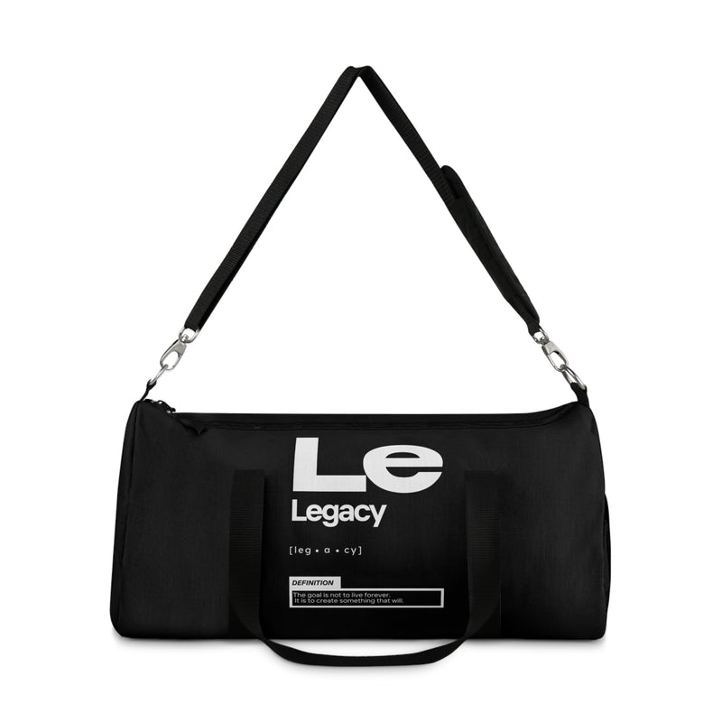 NOVL Duffel Bag: Legacy Black | White