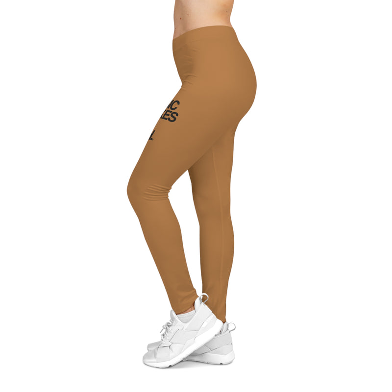 MMMH Leggings: Light Brown | Black