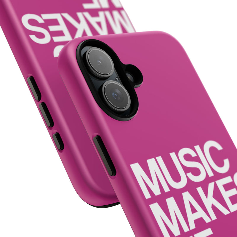 MMMH Classic Phone Case: Pink | White