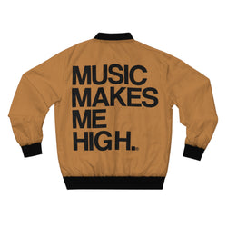 MMMH Bomber Jacket: Light Brown | Black Lettering