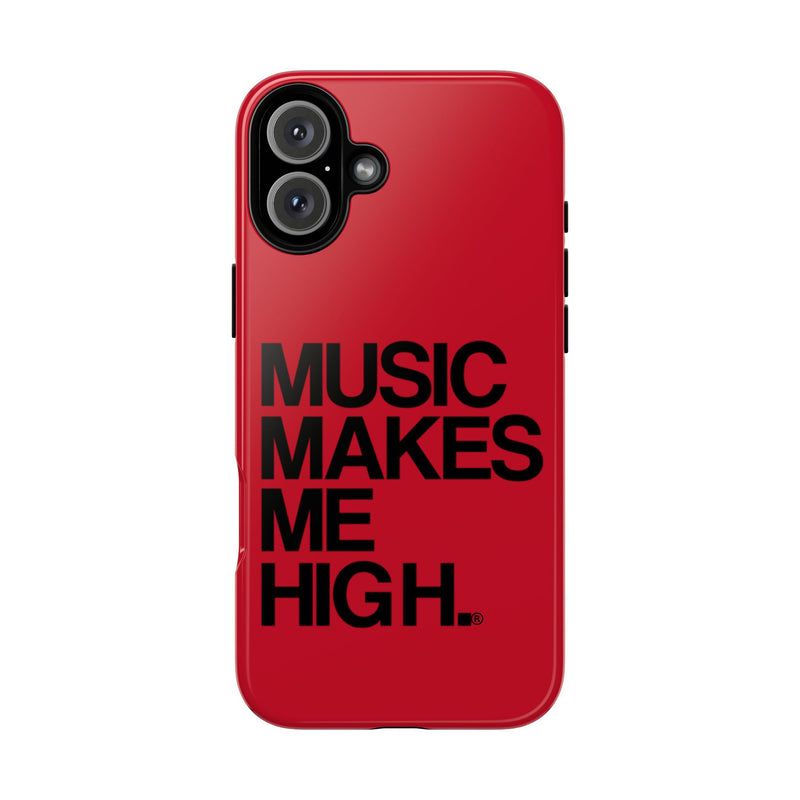 MMMH Classic Phone Case: Dark Red | Black