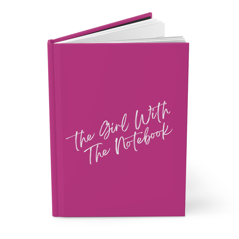 TGWTN Hardcover Journal: White | Pink