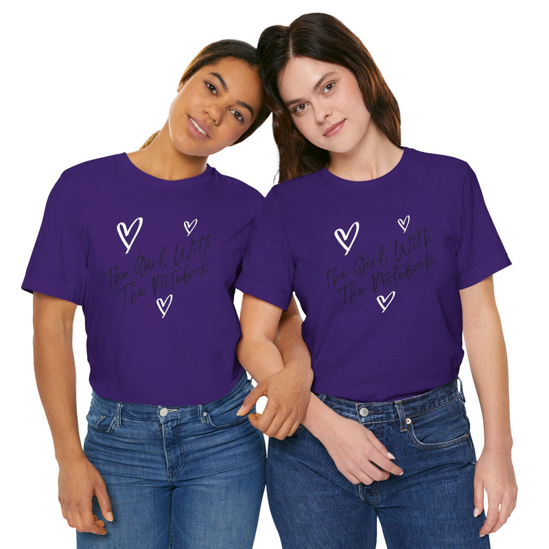 TGWTN Unisex T-Shirt: White/Black | Purple