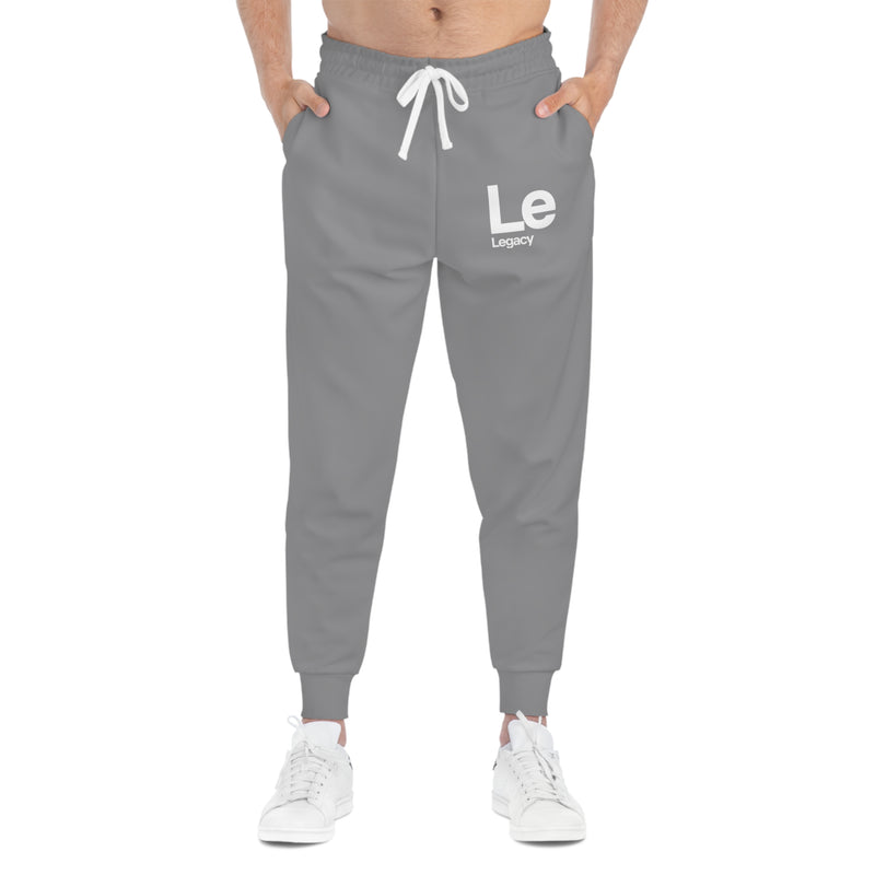 NOVL Unisex Joggers: Legacy Grey | White