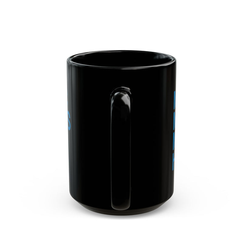 MMMH Black Mug: Sapphire