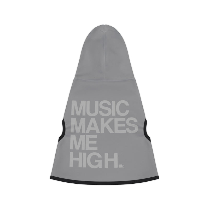 MMMH Pet Hoodie: Grey | Light Grey