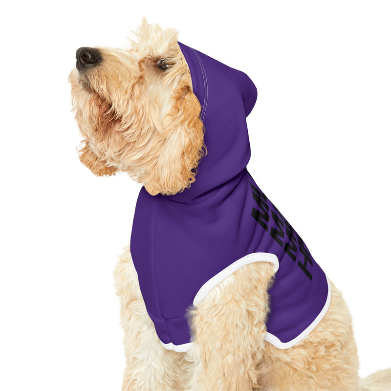 MMMH Pet Hoodie: Purple | Black