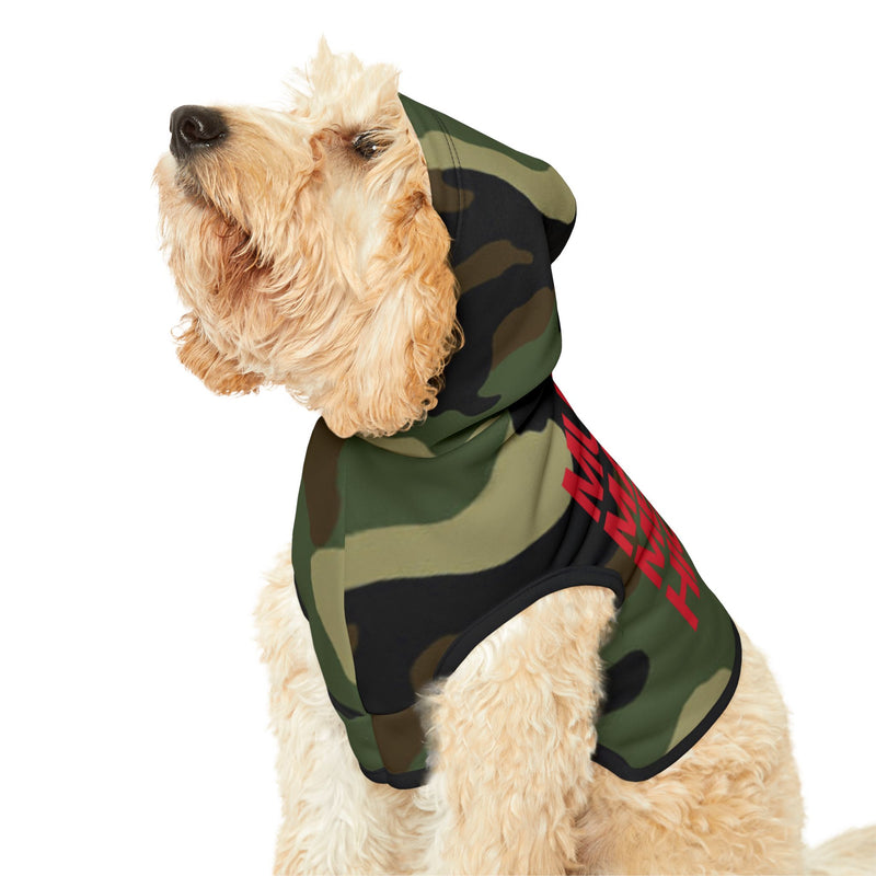 MMMH Pet Hoodie: Camo | Red