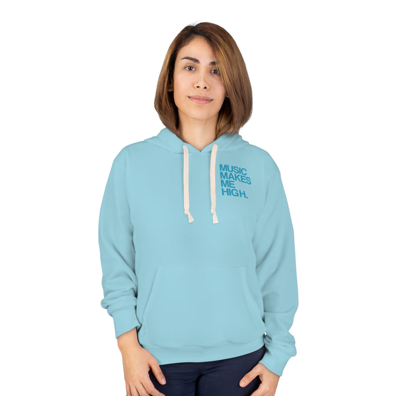 MMMH Unisex Hoodie: Light Turquoise | Turquoise