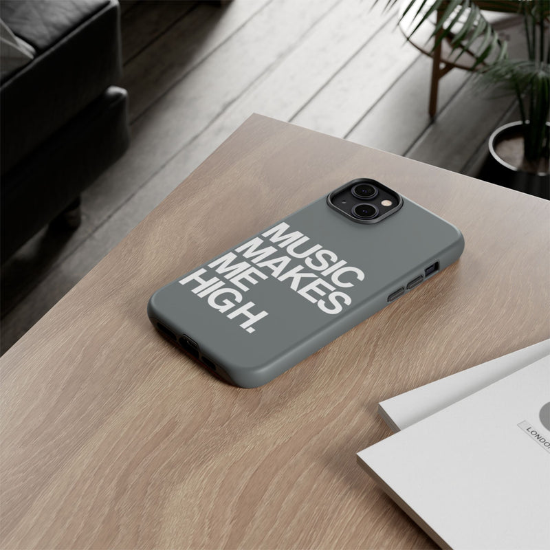 MMMH Phone Case: Dark Grey | White