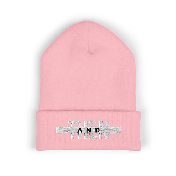 IJTT Beanie Hat: AT Strike White | Light Pink