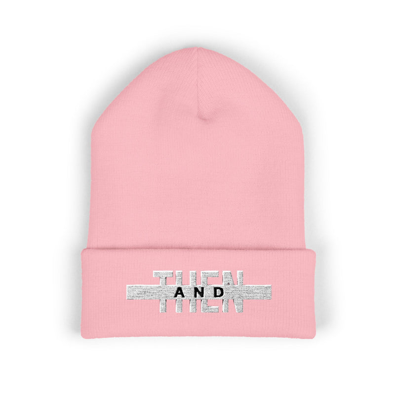 IJTT Beanie Hat: AT Strike White | Light Pink