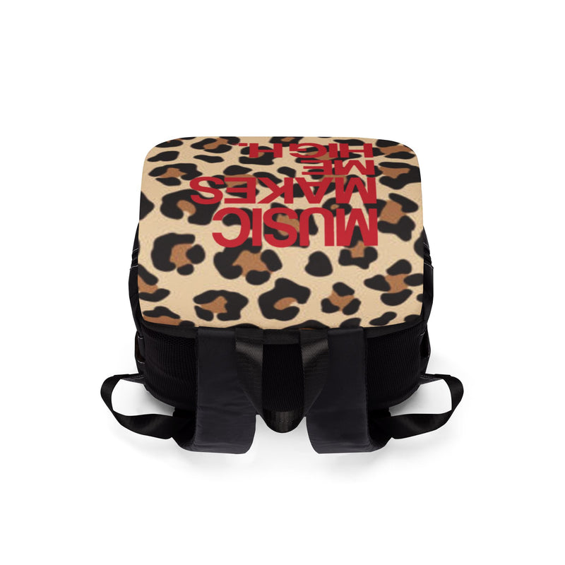 MMMH Backpack: Leopard | Red