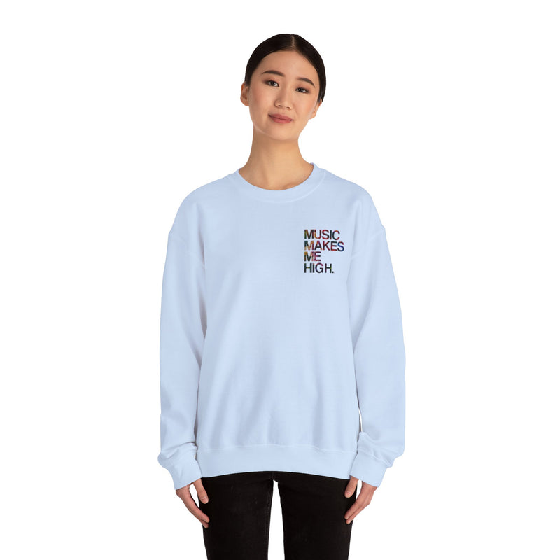 MMMH Unisex Sweatshirt: Light Blue | Floral