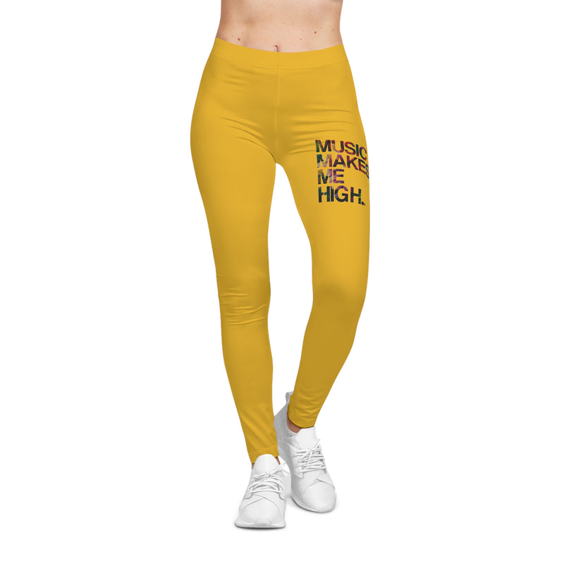 MMMH Leggings: Yellow | Floral