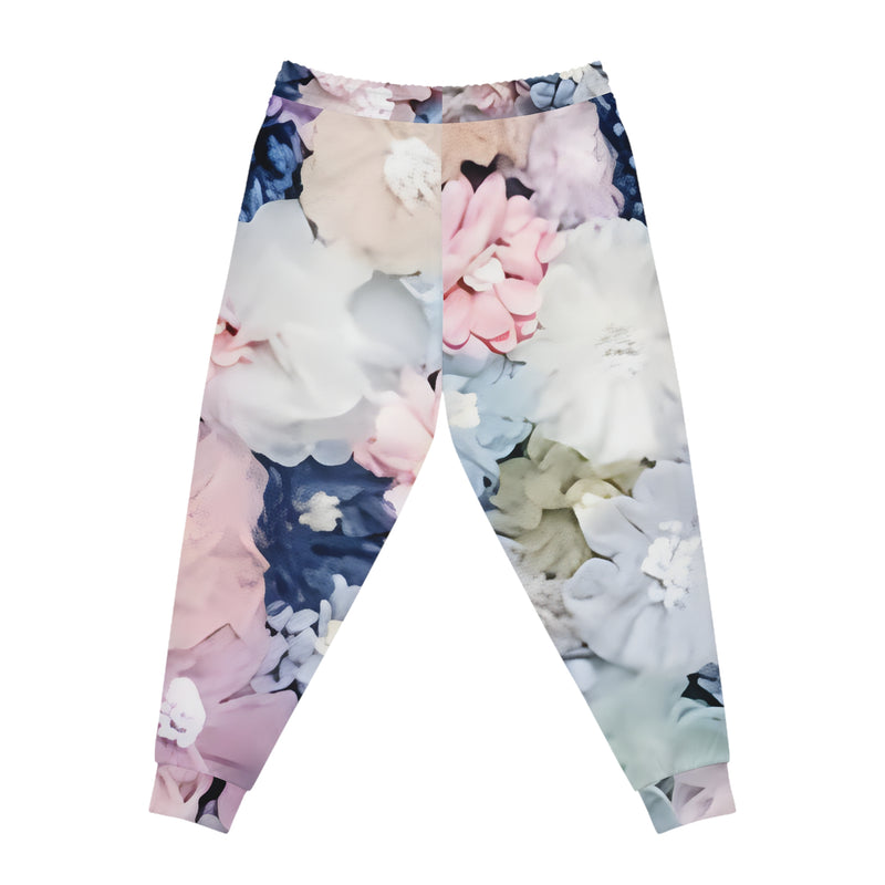 MMMH Unisex Joggers: Flowers | Light Pink