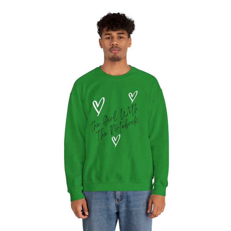 TGWTN Unisex Sweatshirt: White/Black | Irish Green