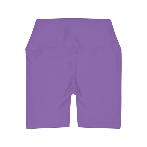 MMMH Yoga Shorts: Light Purple | Purple