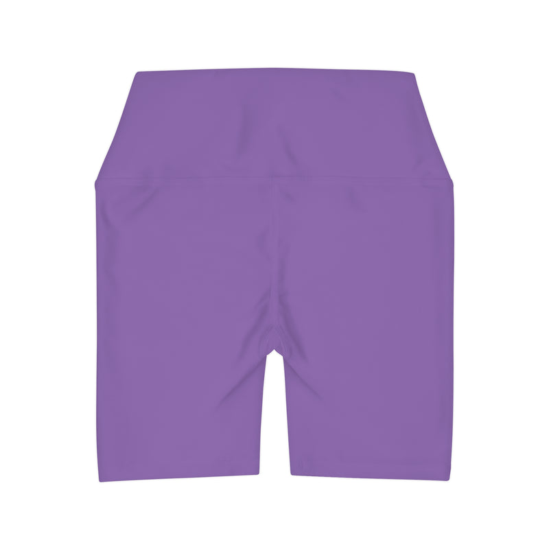 MMMH Yoga Shorts: Light Purple | Purple