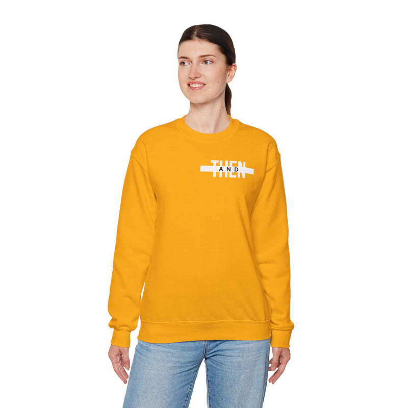 IJTT Unisex Sweatshirt: AT Strike White | Gold