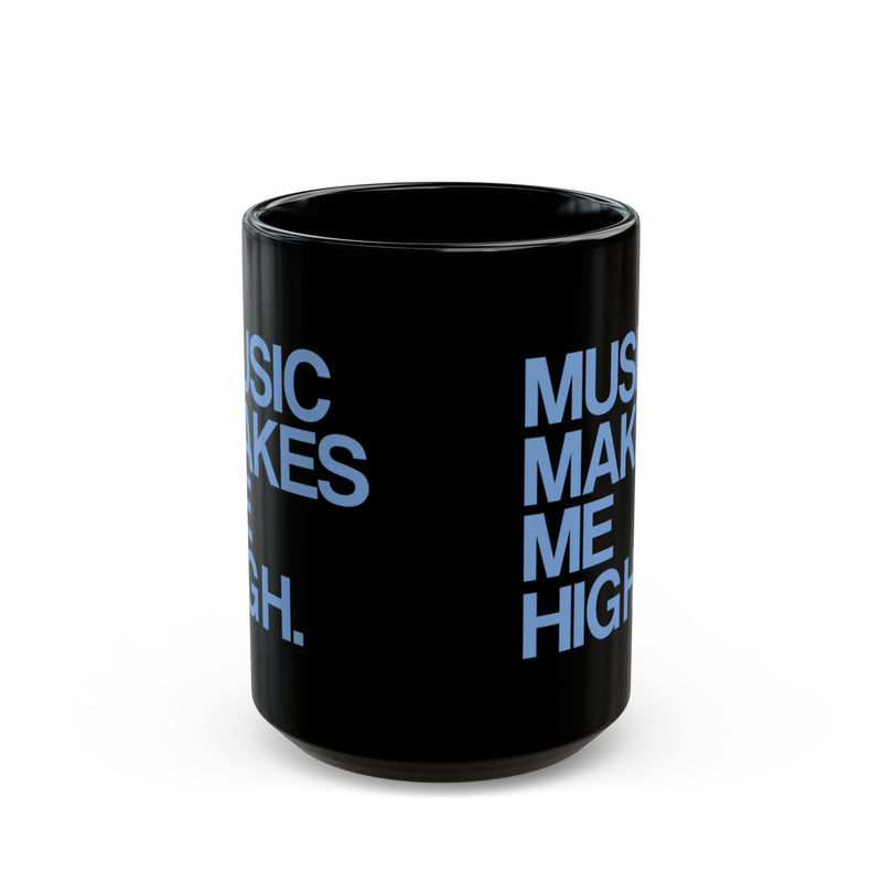 MMMH Black Mug: Carolina Blue