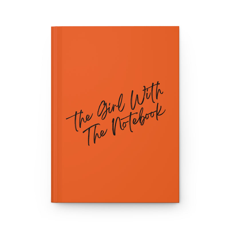 TGWTN Hardcover Journal: Black | Orange