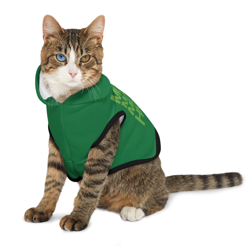 MMMH Pet Hoodie: Dark Green | Green