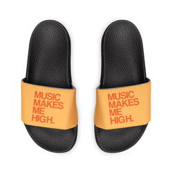 MMMH Unisex Sandals: Light Orange/Black | Orange