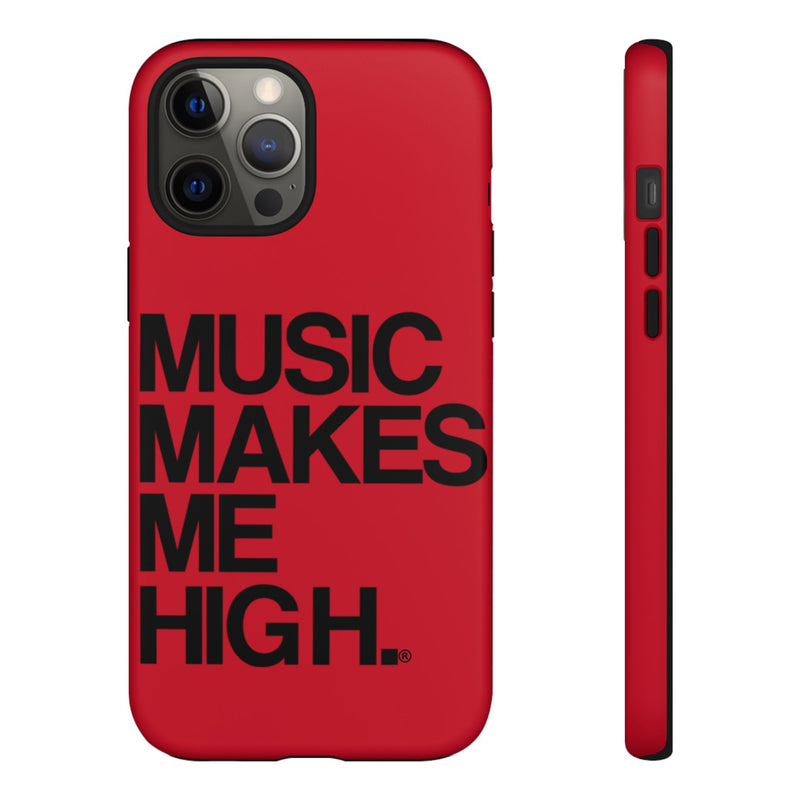 MMMH Classic Phone Case: Dark Red | Black