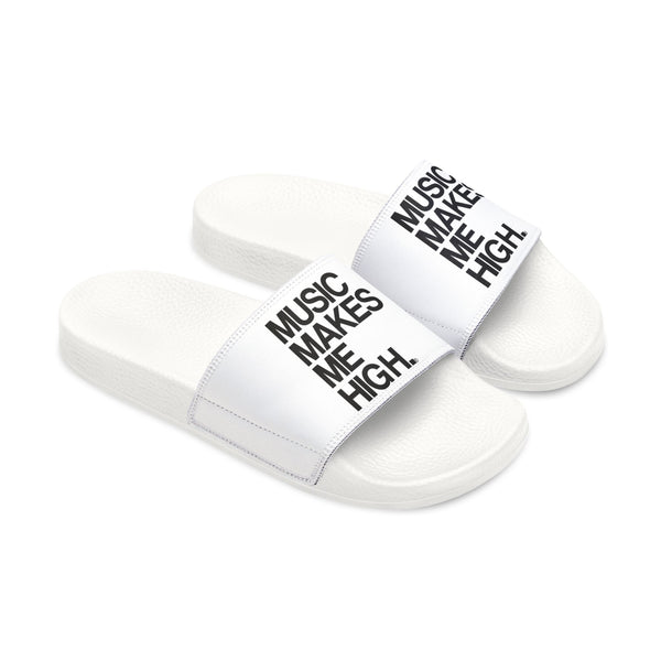 MMMH Unisex Sandals: White/White | Black