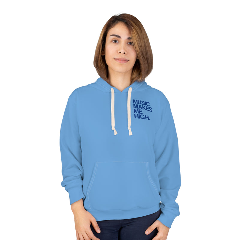 MMMH Unisex Hoodie: Light Blue | Dark Blue