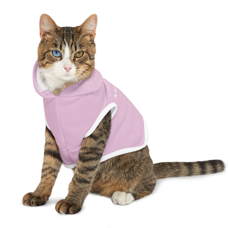 IJTT Pet Hoodie: AT Slash White | Lilac