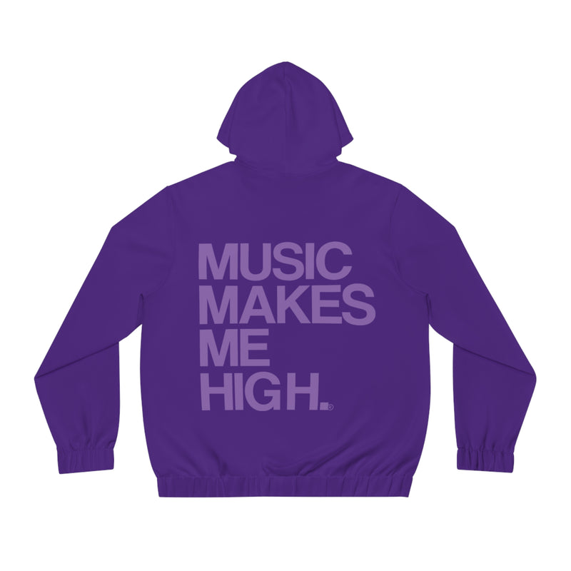 MMMH Unisex Zip Hoodie: Purple | Light Purple