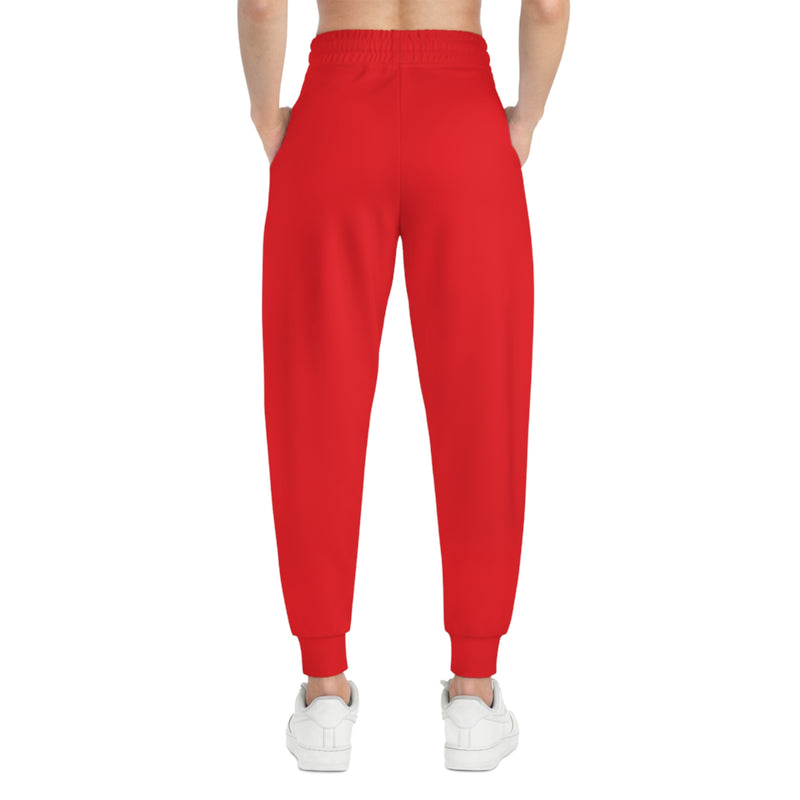 MMMH Unisex Joggers: Red | Light Red