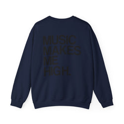 MMMH Unisex Sweatshirt: Navy | Black Lettering