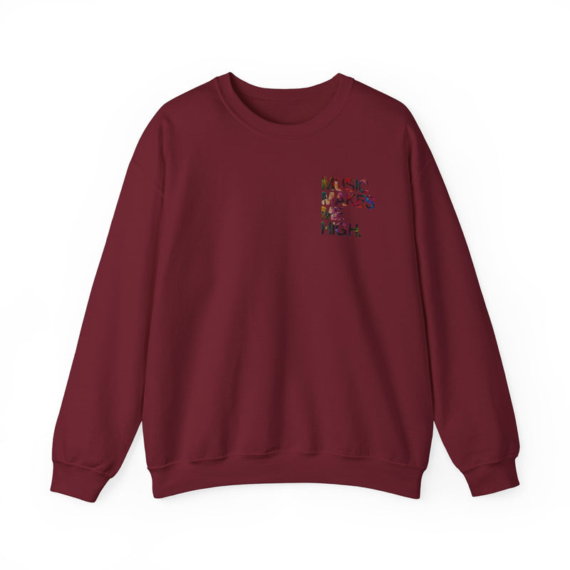 MMMH Unisex Sweatshirt: Garnet | Floral