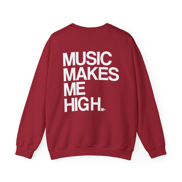 MMMH Unisex Sweatshirt: Antique Cherry Red | White