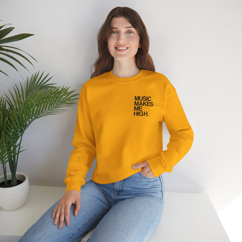 MMMH Unisex Sweatshirt: Gold | Black Lettering