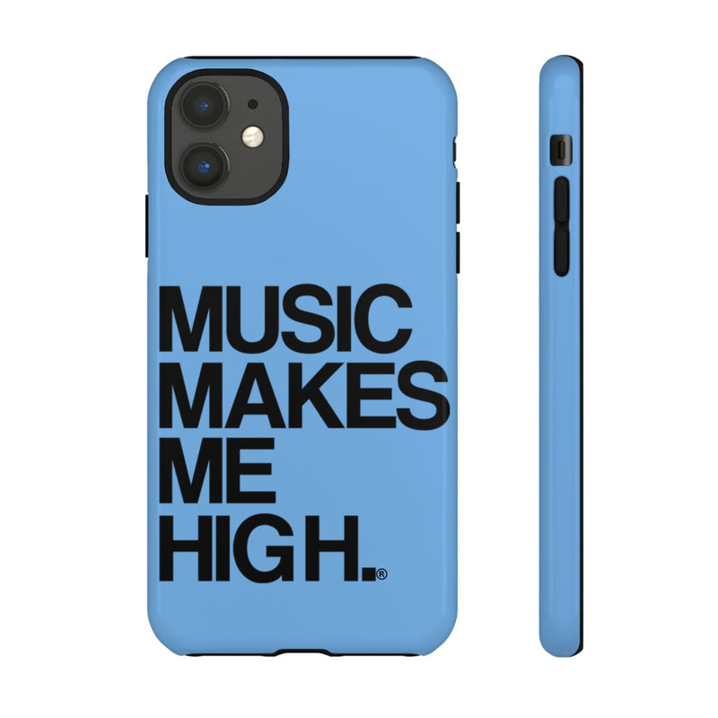 MMMH Classic Phone Case: Light Blue | Black