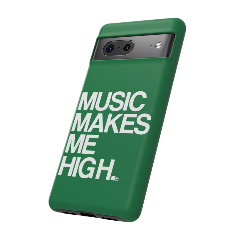 MMMH Classic Phone Case: Dark Green | White