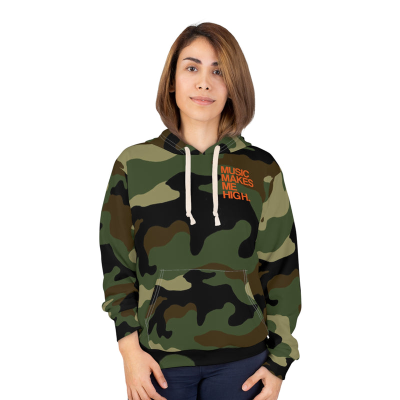 MMMH Unisex Hoodie: Camo | Orange