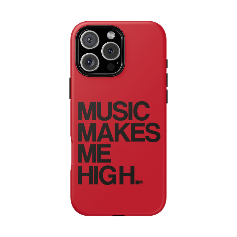 MMMH Classic Phone Case: Dark Red | Black