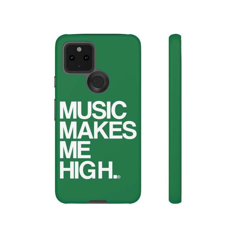 MMMH Classic Phone Case: Dark Green | White