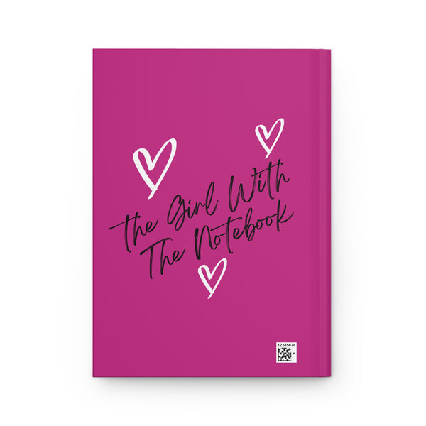 TGWTN Hardcover Journal: White/Black | Pink