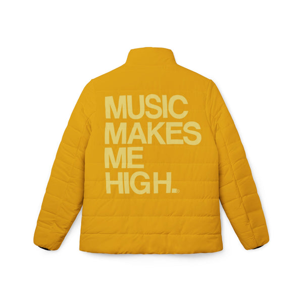 MMMH Women’s Puffer Jacket: Yellow | Light Yellow