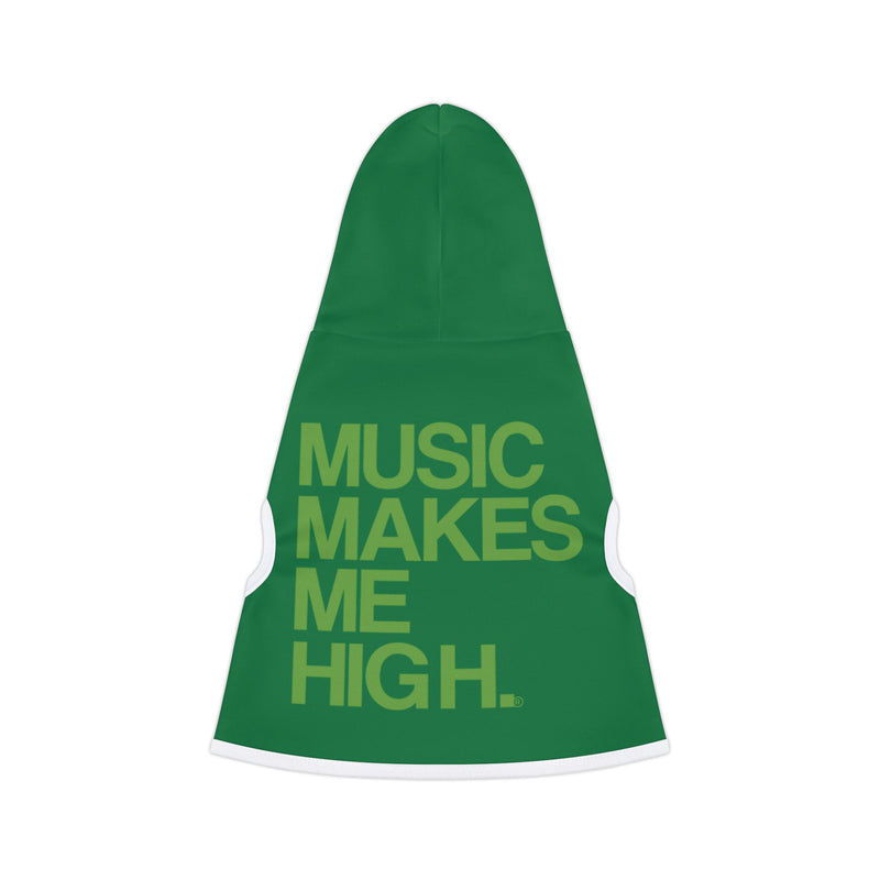 MMMH Pet Hoodie: Dark Green | Green