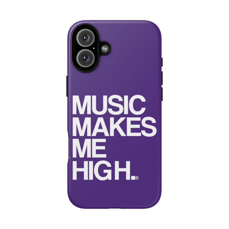 MMMH Classic Phone Case: Purple | White