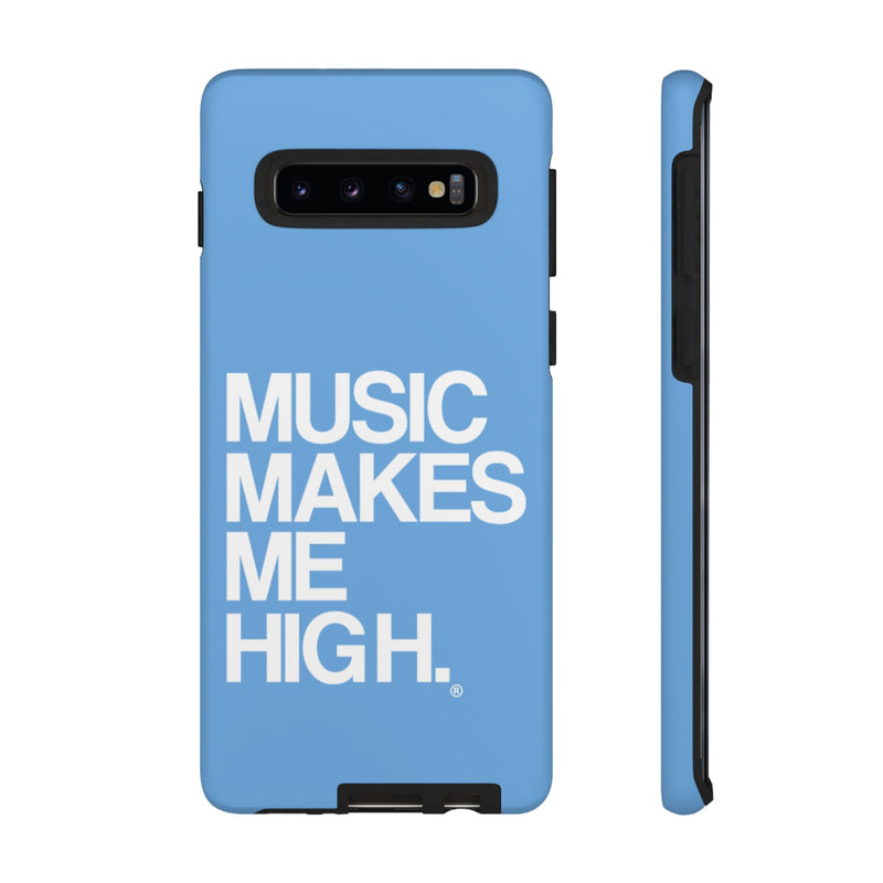 MMMH Classic Phone Case: Light Blue | White